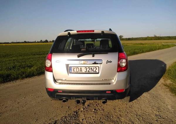 Chevrolet Captiva cena 24500 przebieg: 219000, rok produkcji 2010 z Leśna małe 22